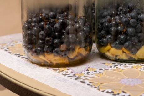Сок из винограда Изабелла на зиму через соковыжималку в домашних условиях